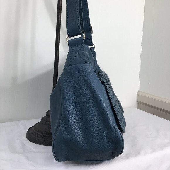 Gustto Deep Teal Shoulder Bag/Crossbody Convertible Purse GREAT Condition - Picture 4 of 13